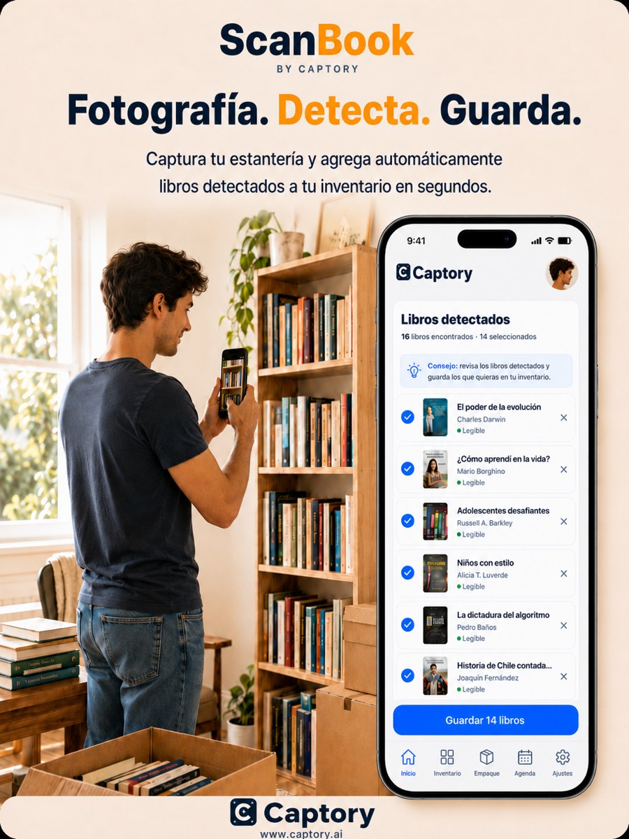 ScanBook de Captory